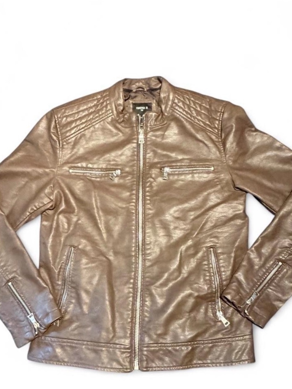 Men's Brown Leather Jacket